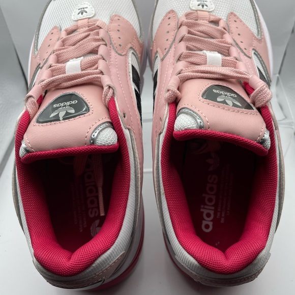 Adidas Falcon 2000 pink, black, white running 🏃‍♀️ sneakers - Picture 5 of 8